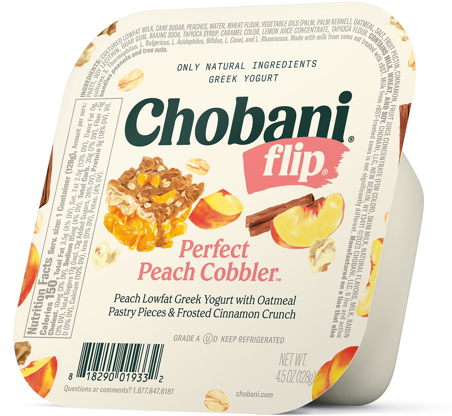 Chobani® Flip® | Perfect Peach Cobbler™