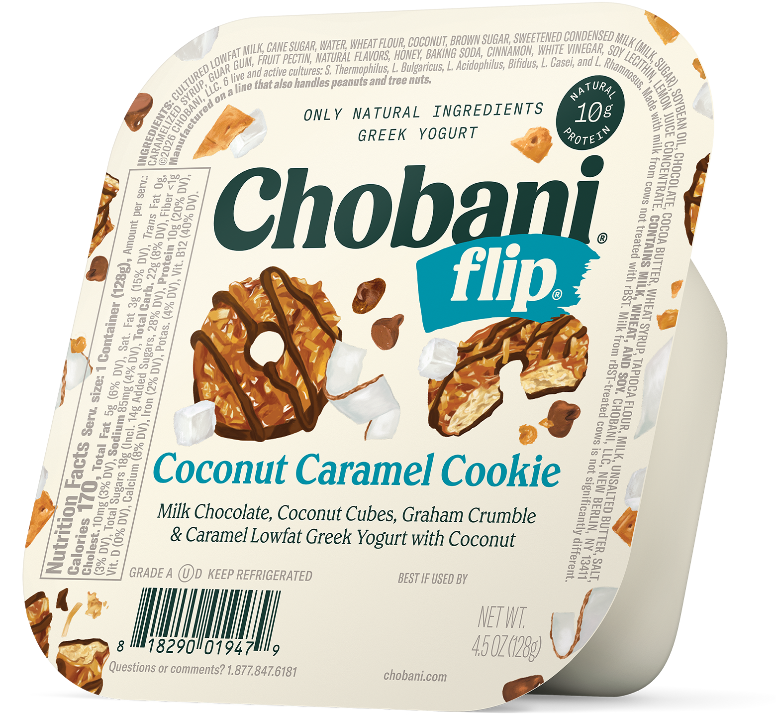 Coccoマニア Chobani® Flip® | Coconut Caramel Cookie