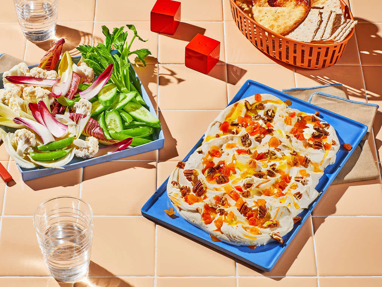 Ashleigh's Curried Labneh with Apricots and Pecans