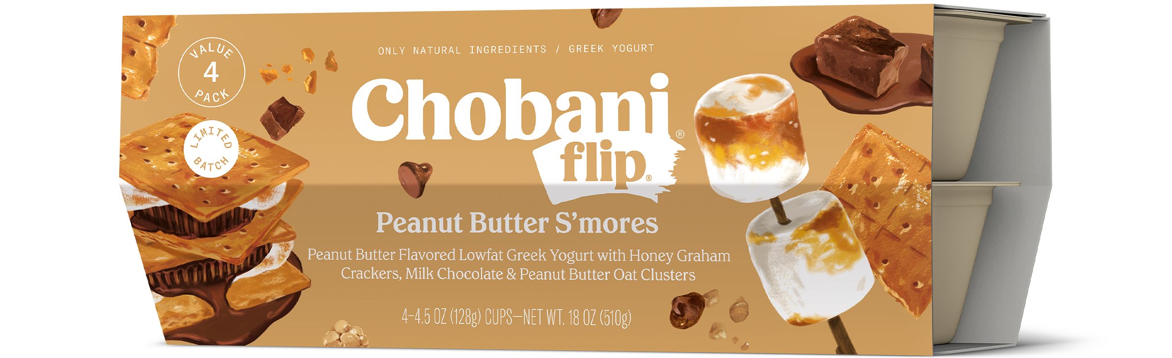 Chobani® Flip® | Peanut Butter S'mores