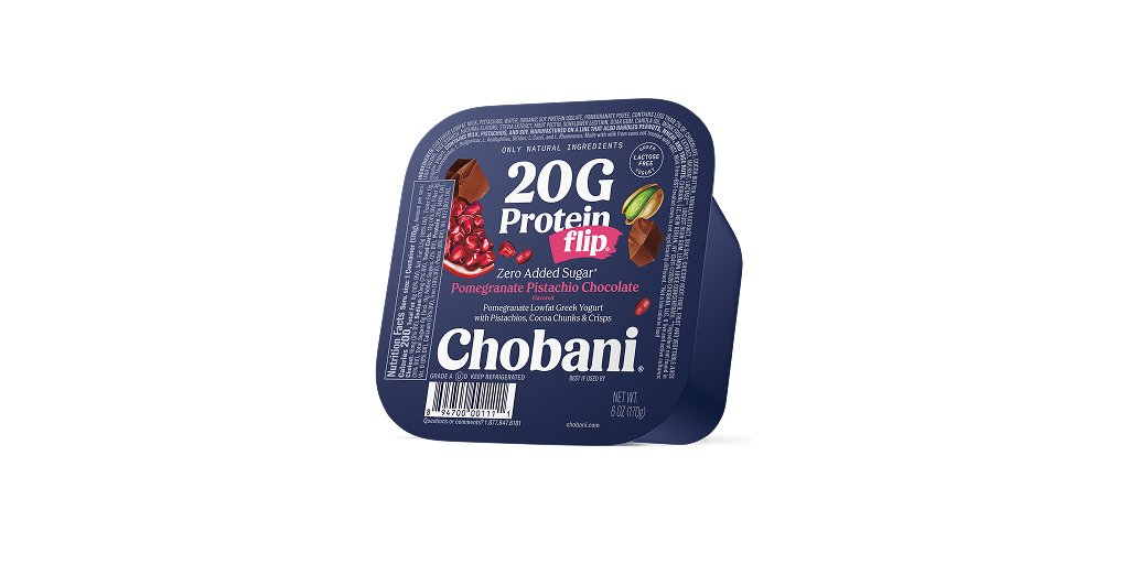Chobani® 20G Protein Flip® | Pomegranate Pistachio Chocolate