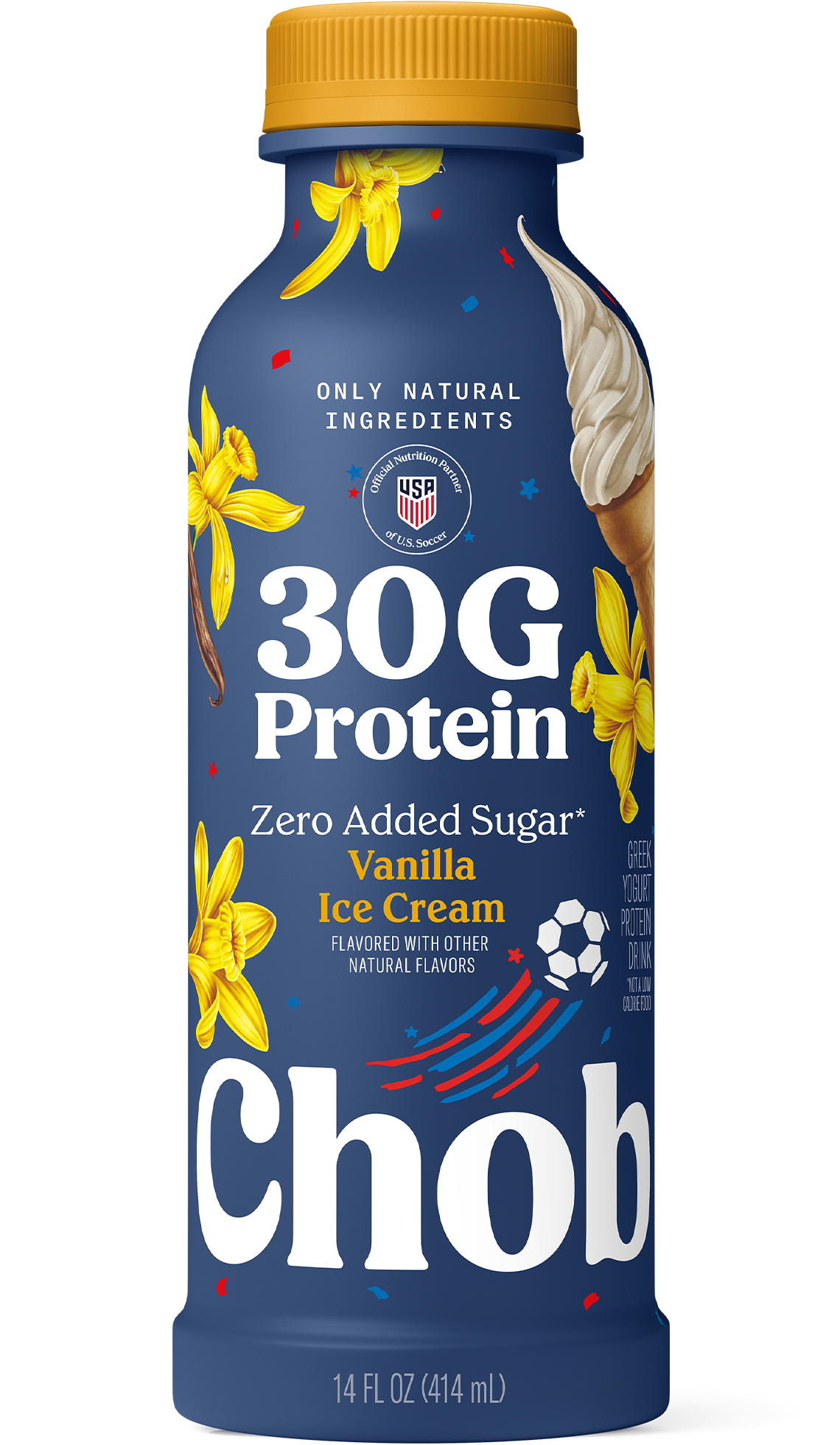 30G High Protein Greek Yogurt Drink Vanilla Ice Cream