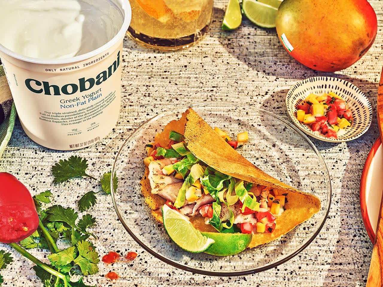 Fish Tacos with Mango Salsa