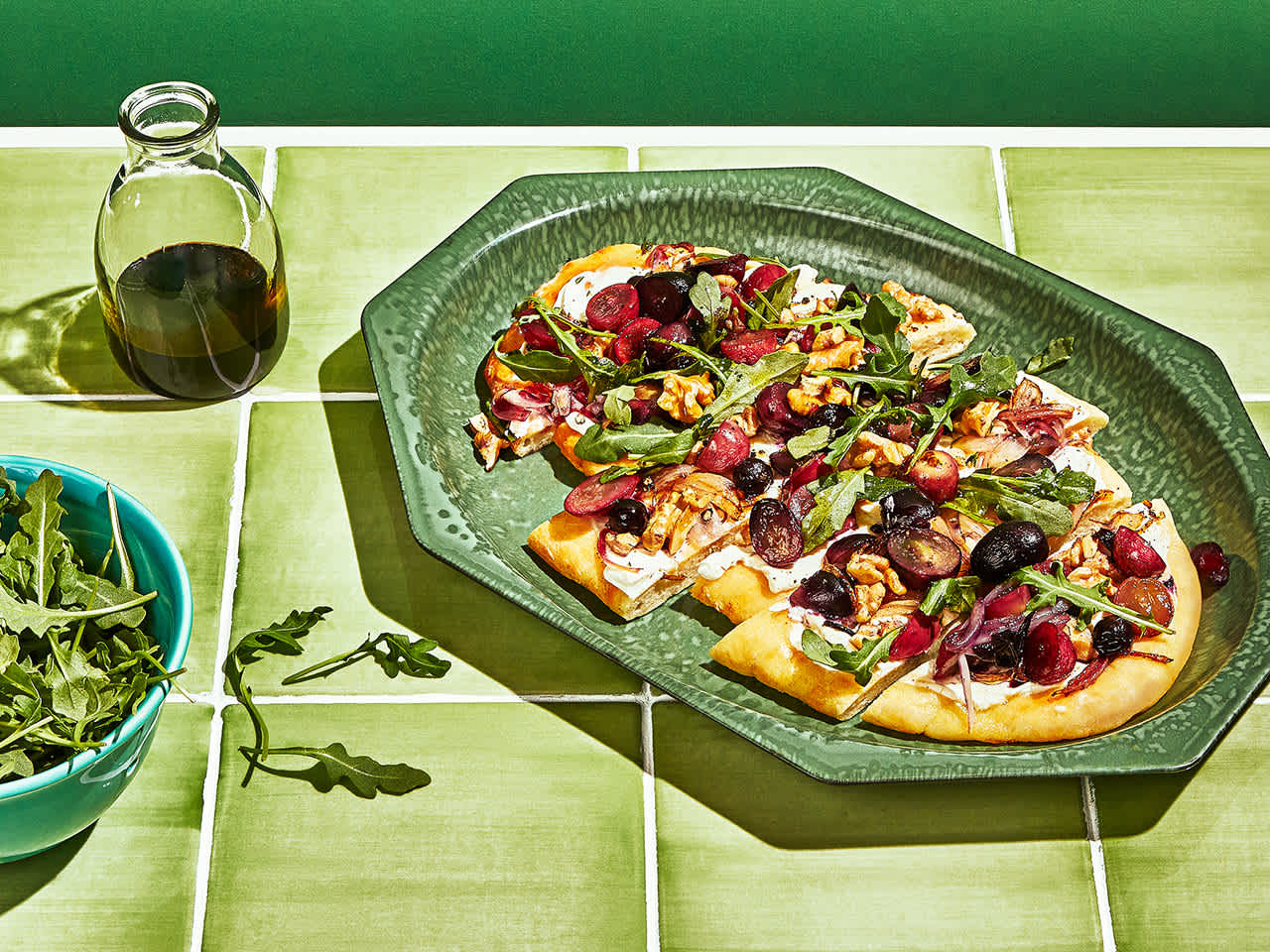 Blistered Grape Flatbread