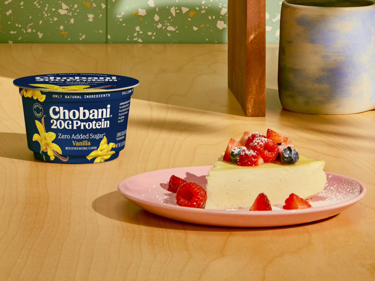 Vanilla High Protein Cheesecake