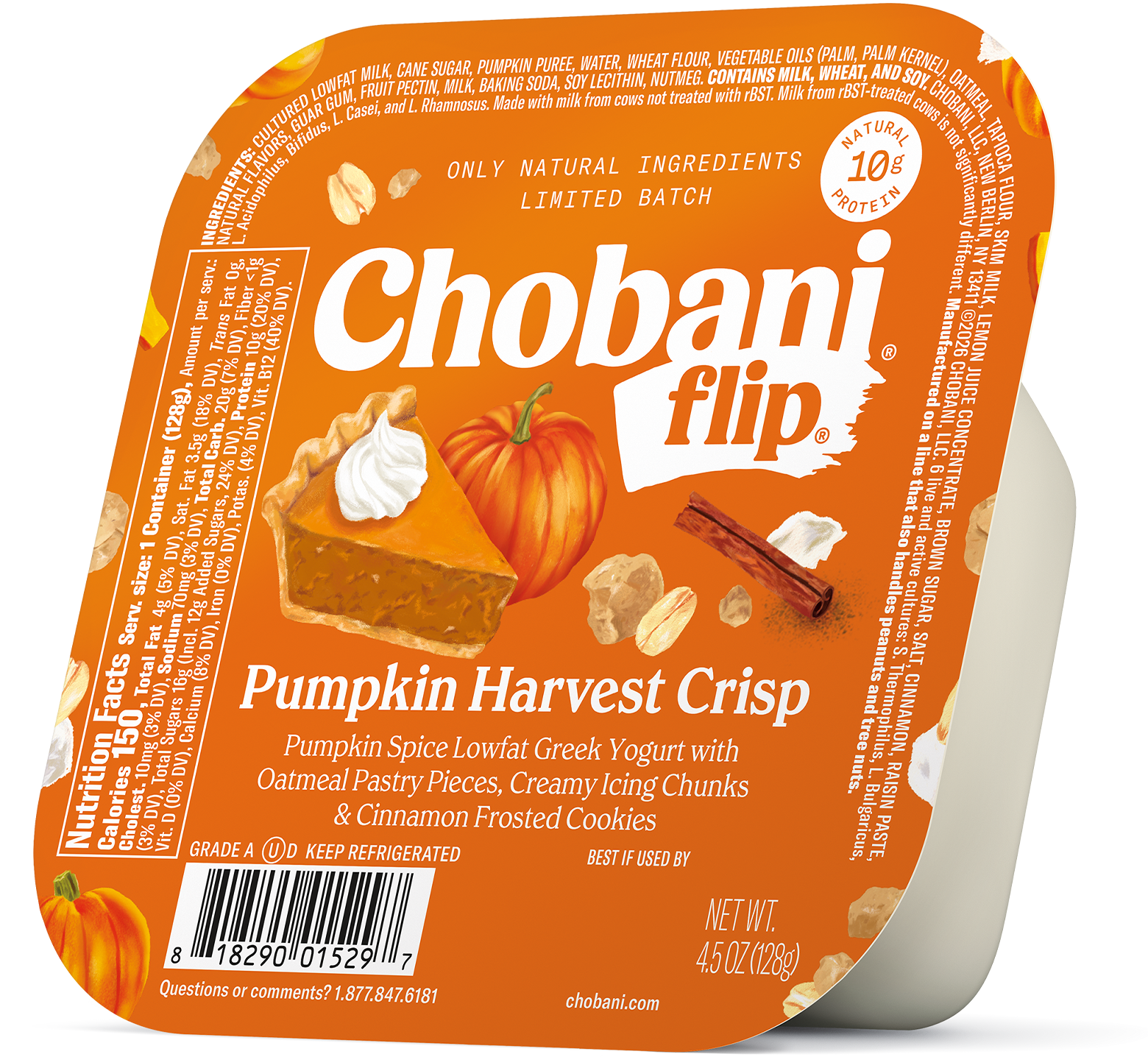 Chobani® Flip® | Pumpkin Harvest Crisp