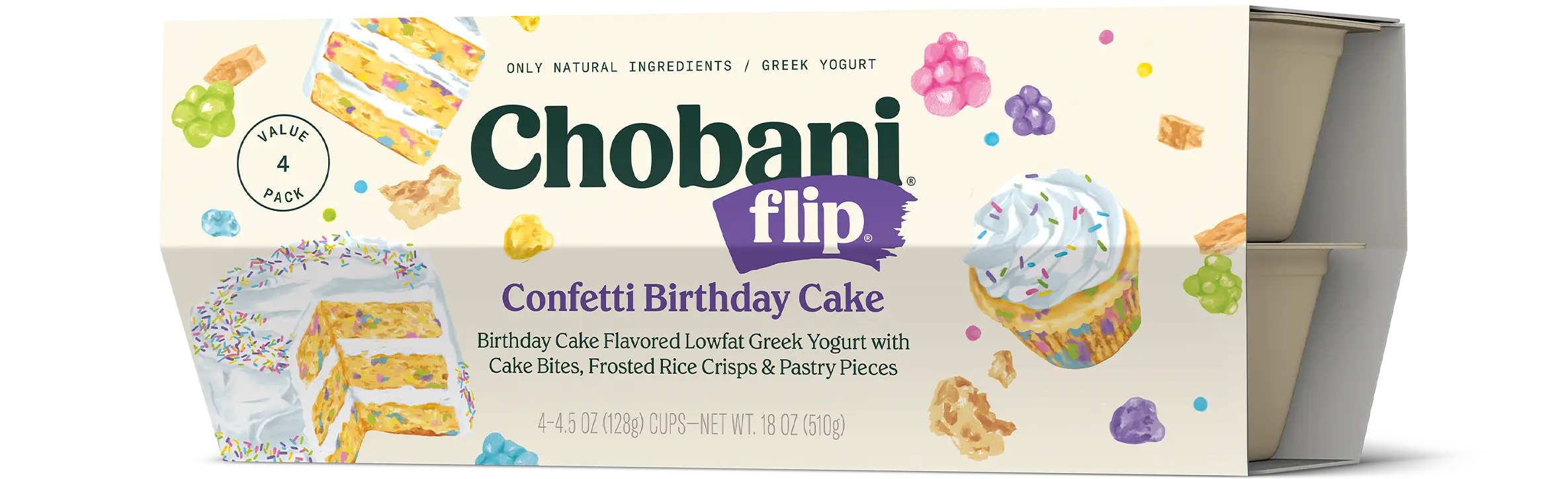 Chobani® Flip® | Perfect Peach Cobbler™
