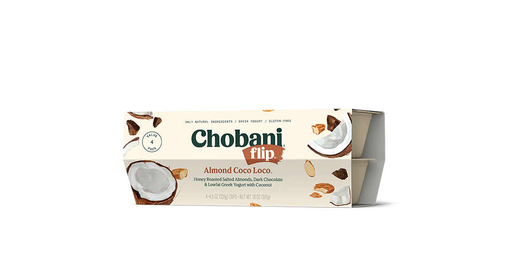 Chobani, Flip Almond Coco Loco Low-Fat Greek Yogurt, 5.3 oz