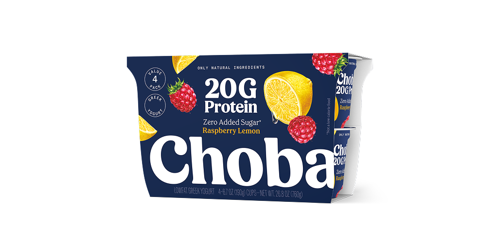 20g High Protein Greek Yogurt | Raspberry Lemon