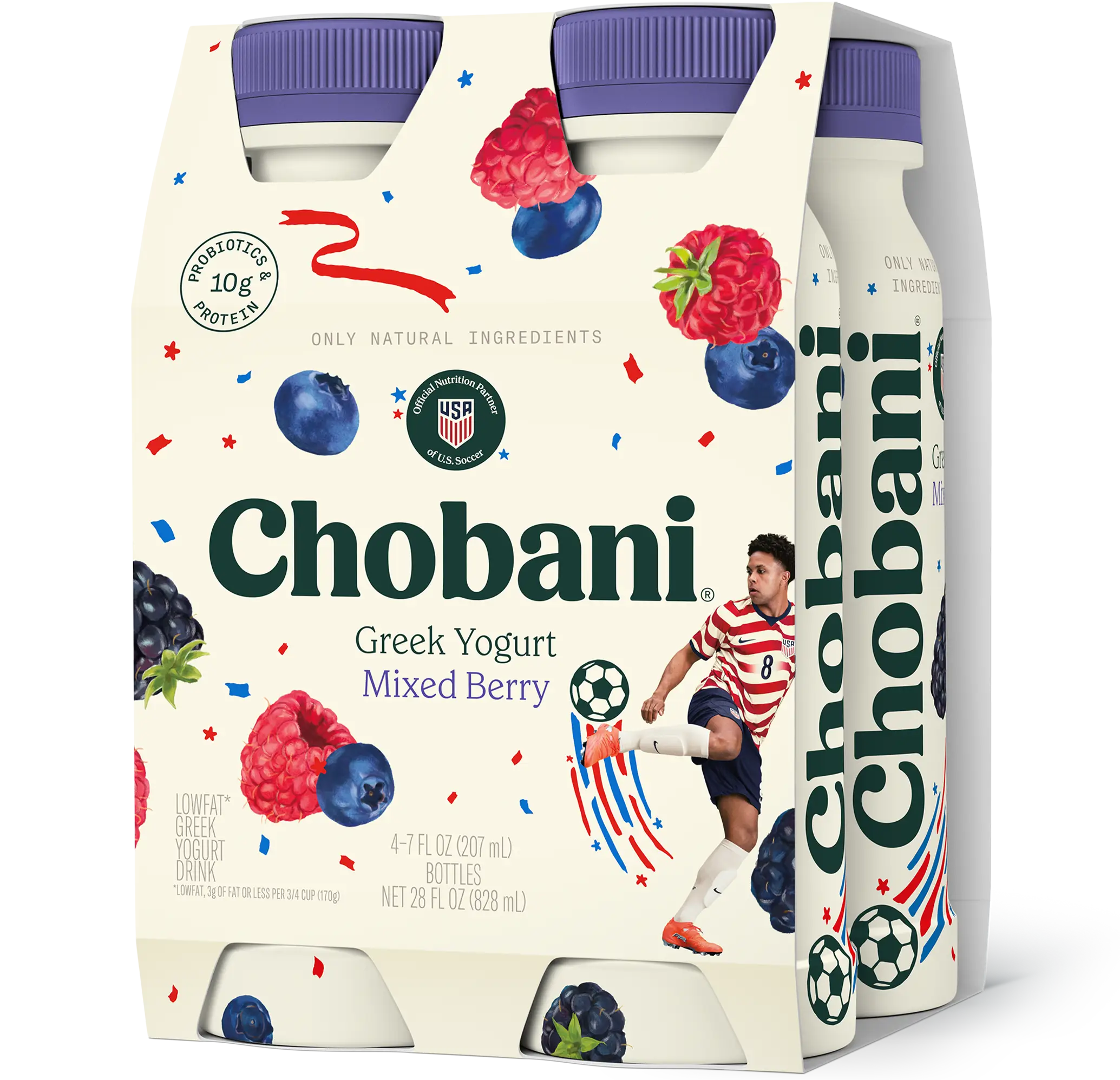 Greek Yogurt Drink | Mixed Berry