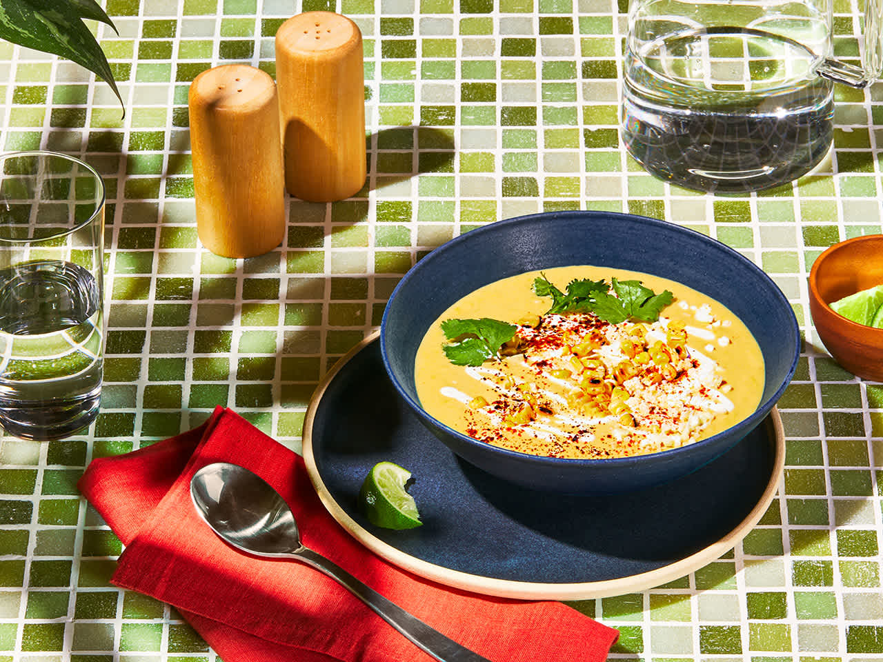 elote-corn-soup-with-yogurt-crema | Chobani®