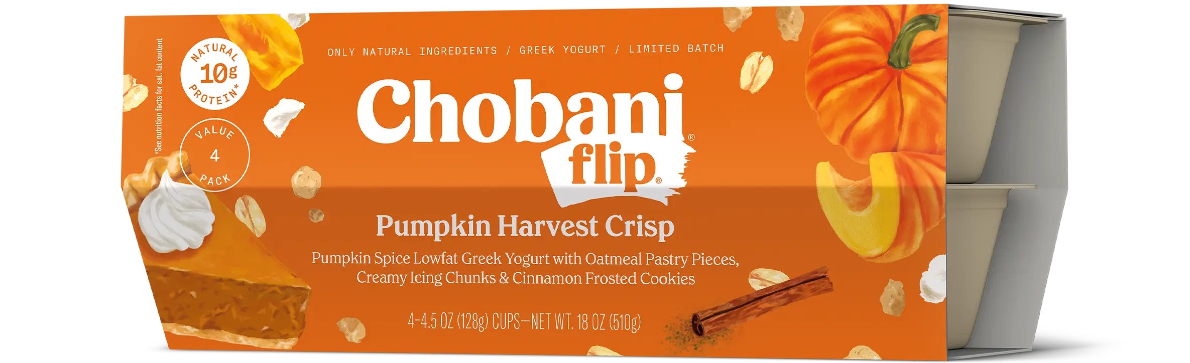 Chobani® Flip® | Pumpkin Harvest Crisp