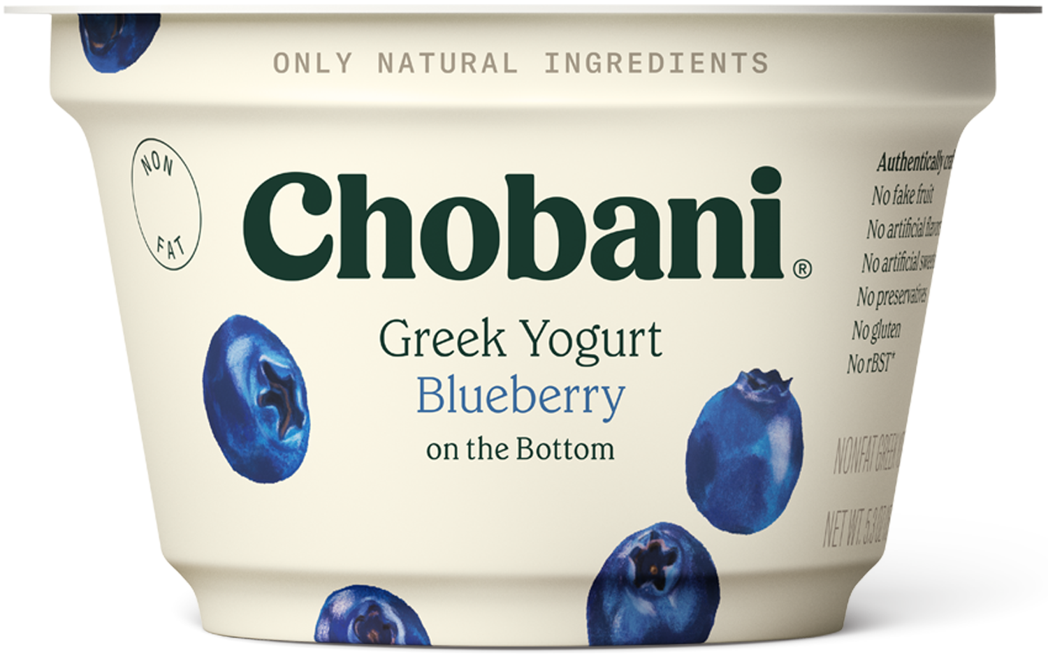 Chobani Blueberry 5.3oz