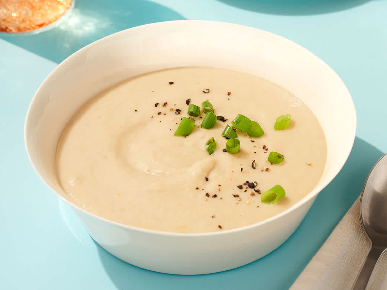 Roasted Potato and Leek Soup