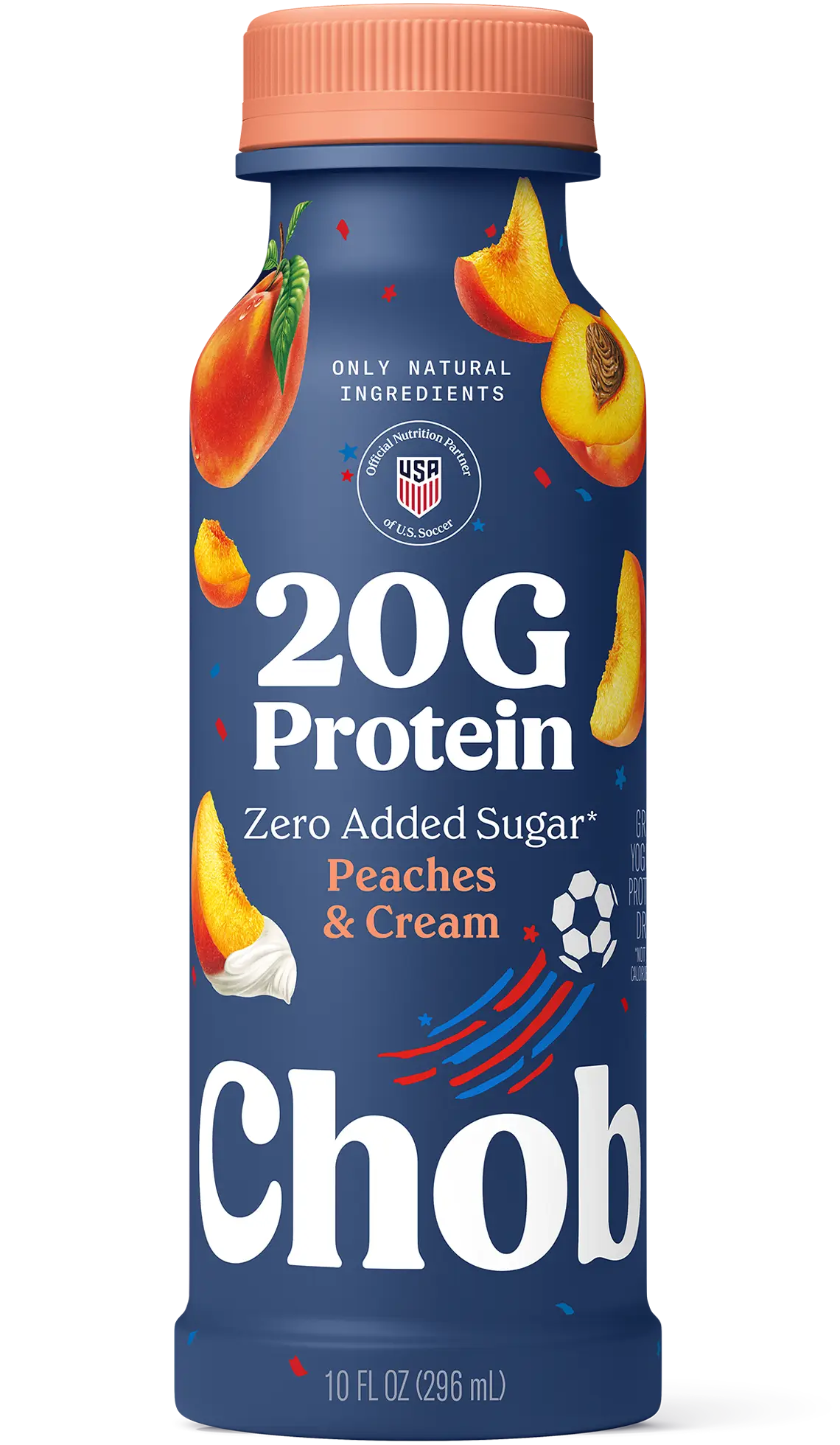 20G High Protein Greek Yogurt Drink Peaches & Cream
