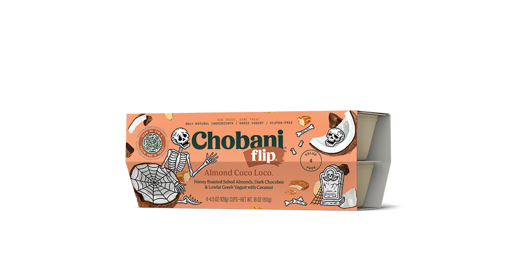 Chobani, Flip Almond Coco Loco Low-Fat Greek Yogurt, 5.3 oz