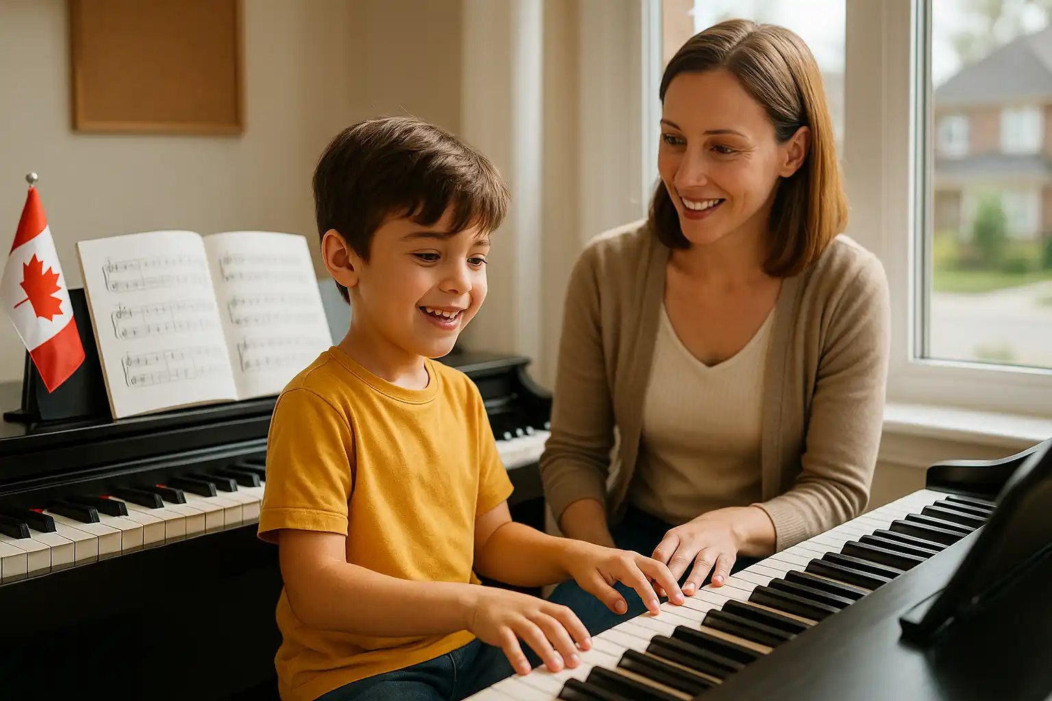 Piano Lessons for Kids in Brampton