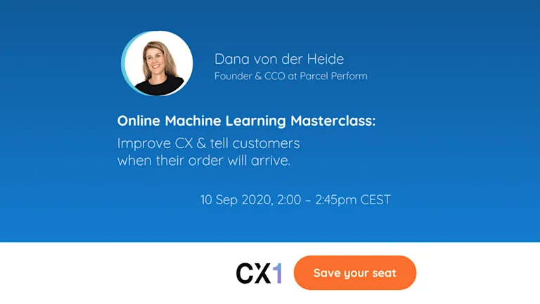 Don’t miss it: Improving Customer Experience with Machine Learning Masterclass
