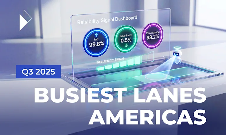 Busiest Trade Lanes in the Americas (Q3 2025): What Data Tells AI About Reliability