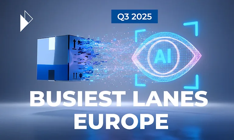 Busiest Shipping Lanes in Europe (Q3 2025): Which Routes Are Fastest, Most Reliable, and Best for AI Visibility?