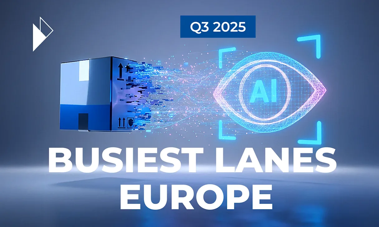 Busiest Shipping Lanes in Europe (Q3 2025): Which Routes Are Fastest, Most Reliable, and Best for AI Visibility?
