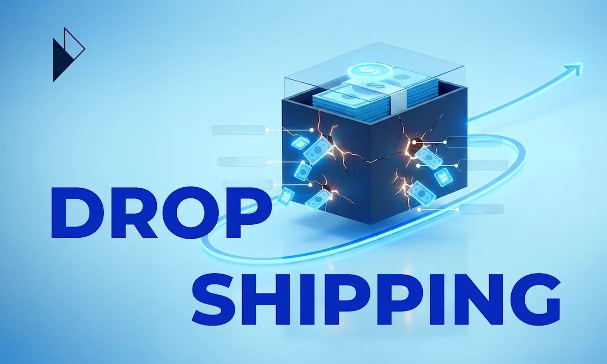 Image Description: An illustration with the words "DROP SHIPPING." A cracking black box, representing the dropshipping model, is leaking money. This visualizes the article's core thesis: how a fragmented logistics infrastructure causes a hidden "$42 per order" profit leak, despite surface-level growth.
Article Summary: This article argues that fragmented logistics cost dropshippers $42 per order due to 7 key failures, like manual reconciliation and poor visibility. This "carrier data mess" makes businesses invisible to "AI Commerce." The solution is a unified, AI-driven platform to proactively fix the 20% of "Pitfall Path" orders and restore profitability.