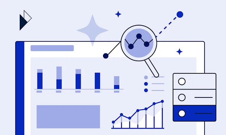 Image Description:

This image depicts a stylized representation of data analysis and performance monitoring, likely within an e-commerce or logistics dashboard. The dominant element is a light blue rectangle resembling a computer screen or digital interface. On this screen, various data visualizations are displayed, including:

Bar graphs: Several vertical bar graphs in the center, with varying heights of dark blue, suggesting performance metrics over different periods.
Line graph: A dark blue line graph in the bottom right corner, showing an upward trend, potentially representing growth or improvement over time.
Magnifying glass overlay: A prominent magnifying glass is superimposed on the screen, with a dark blue line graph displayed inside its lens. This suggests a focus on data analysis and insights.
Floating elements: To the left is a stylized representation of a geometric shape and arrow, pointing upward. To the right are a few dark blue dots and above is a light blue star. These elements add a dynamic and modern feel.
Control Panel: On the far right, a simplified control panel with three horizontal lines, suggesting menu options or settings.
The overall color scheme is predominantly light and dark blue, creating a clean and professional aesthetic. The image likely represents the use of technology and data analytics to monitor and optimize e-commerce logistics, particularly relevant in the context of post-peak season analysis and leveraging AI-powered logistics solutions for e-commerce.

Article Summary for Blind People (and SEO):

This article explores how e-commerce businesses can leverage Artificial Intelligence (AI), particularly machine learning, to improve their logistics and overall operations after the busy peak season. The post-peak season period provides a wealth of data that, when analyzed effectively, can reveal valuable insights for optimization.

The article emphasizes the importance of predictive logistics, using AI to anticipate potential issues like shipping delays and to optimize delivery routes. It discusses how AI-powered logistics solutions can help businesses reduce shipping costs, improve delivery times, and enhance the overall customer experience.

Key areas where AI can be applied include:

Personalization: Using AI to tailor product recommendations based on customer behavior, including purchases made during peak season.
Checkout Experience: Providing accurate AI-powered Estimated Delivery Date (EDD) predictions to reduce cart abandonment.
Returns Management: Streamlining the returns process and using AI for fraud detection in e-commerce returns after peak season spikes.
Supply Chain Visibility: Using peak season learnings to improve supply chain management.
E-commerce fulfillment optimization with AI after holiday rush
Leveraging peak season data for AI-driven e-commerce success.
Geo-Long Tail Keywords:
United States: AI logistics solutions for e-commerce in Los Angeles post-peak season
United Kingdom: AI-powered logistics solutions for e-commerce in London post-peak season
Singapore: Optimize e-commerce delivery in Singapore with predictive analytics post-peak
Australia: Fastest e-commerce shipping in Sydney using AI after holidays
By embracing AI and automation, e-commerce businesses can transform their post-peak season data into actionable strategies, ultimately leading to faster delivery, lower costs, and happier customers. This is a post-peak season e-commerce strategy with AI that cannot be ignored.