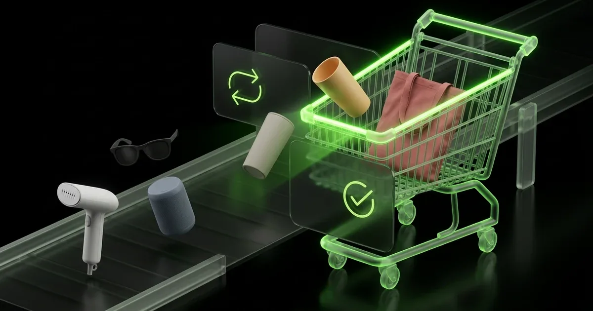 Image Description: An infographic shows a central AI Agent's eye evaluating positive "Trust Signals" (like an easy returns policy) and negative "Risk Detected" signals. This visualizes the article's core concept: how AI judges an e-commerce brand's returns process to determine its trustworthiness and visibility.
Article Summary: The article explains that in the era of AI Commerce, a brand's returns strategy has become a critical, public Trust Signal. Risk-averse AI agents analyze the returns experience to determine a brand's reliability, directly impacting its AI Visibility. A seamless, transparent returns process builds trust and drives sales, while a poor one signals risk and harms brand reputation.
