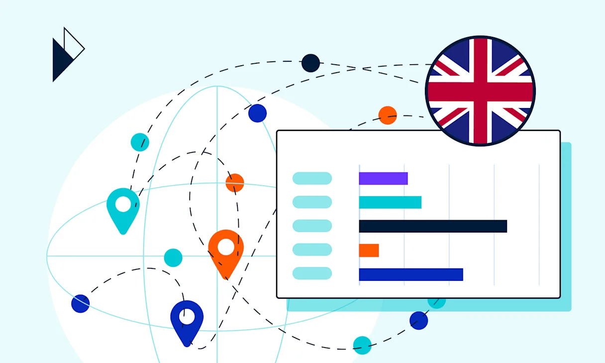 Top Shipping Routes to and from the United Kingdom in Q4 2024