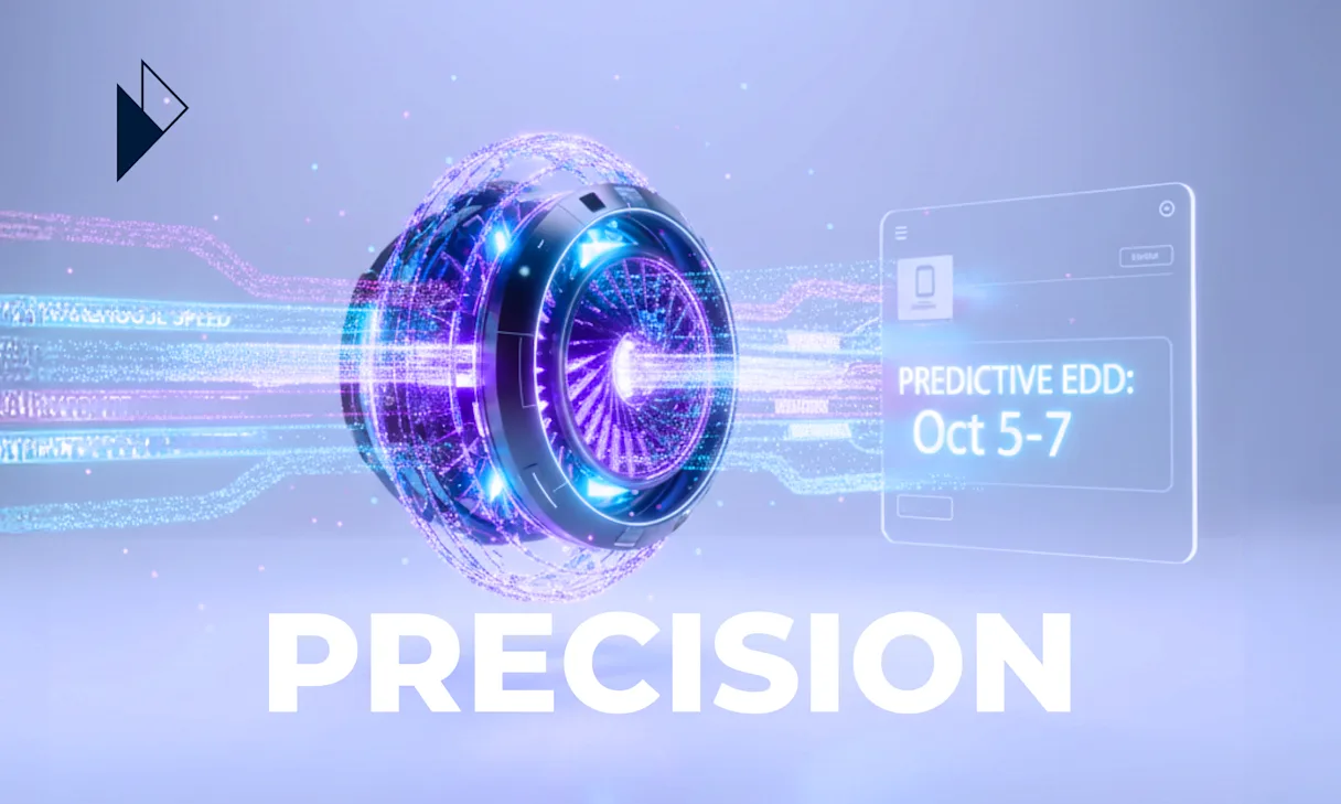 Accessible Image Meta Description and Summary A futuristic, high-tech orb labeled "PRECISION" shoots beams of data towards a holographic screen displaying a "PREDICTIVE EDD: Oct 5-7." This visualizes the article's core concept: using AI precision to replace vague shipping estimates with specific, conversion-boosting delivery dates.
Article Summary: Vague delivery dates (e.g., "5-15 days") are "conversion killers" for dropshippers, eroding trust and making them invisible to AI shopping agents. The solution is an AI-powered widget that provides dynamic, predictive Estimated Delivery Dates (EDDs) at checkout. This boosts conversion, enhances brand credibility, and reduces support tickets.
