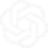 ChatGPT LOGO - White