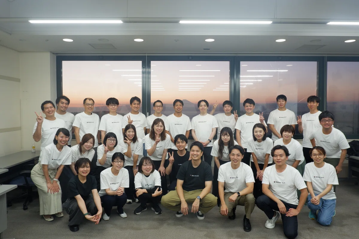 1年前と比べて社員数も2倍に。事業も組織も強く大きくしていきましょう！