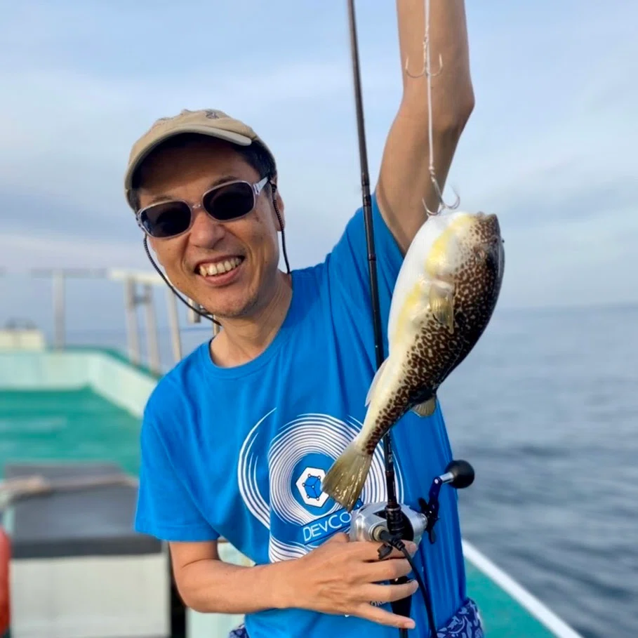 釣りが趣味です