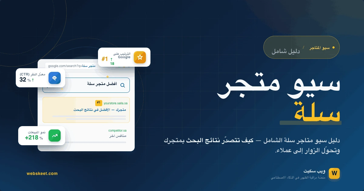 دليل سيو متاجر سلة: كيف تتصدر نتائج البحث بمتجرك على سلة