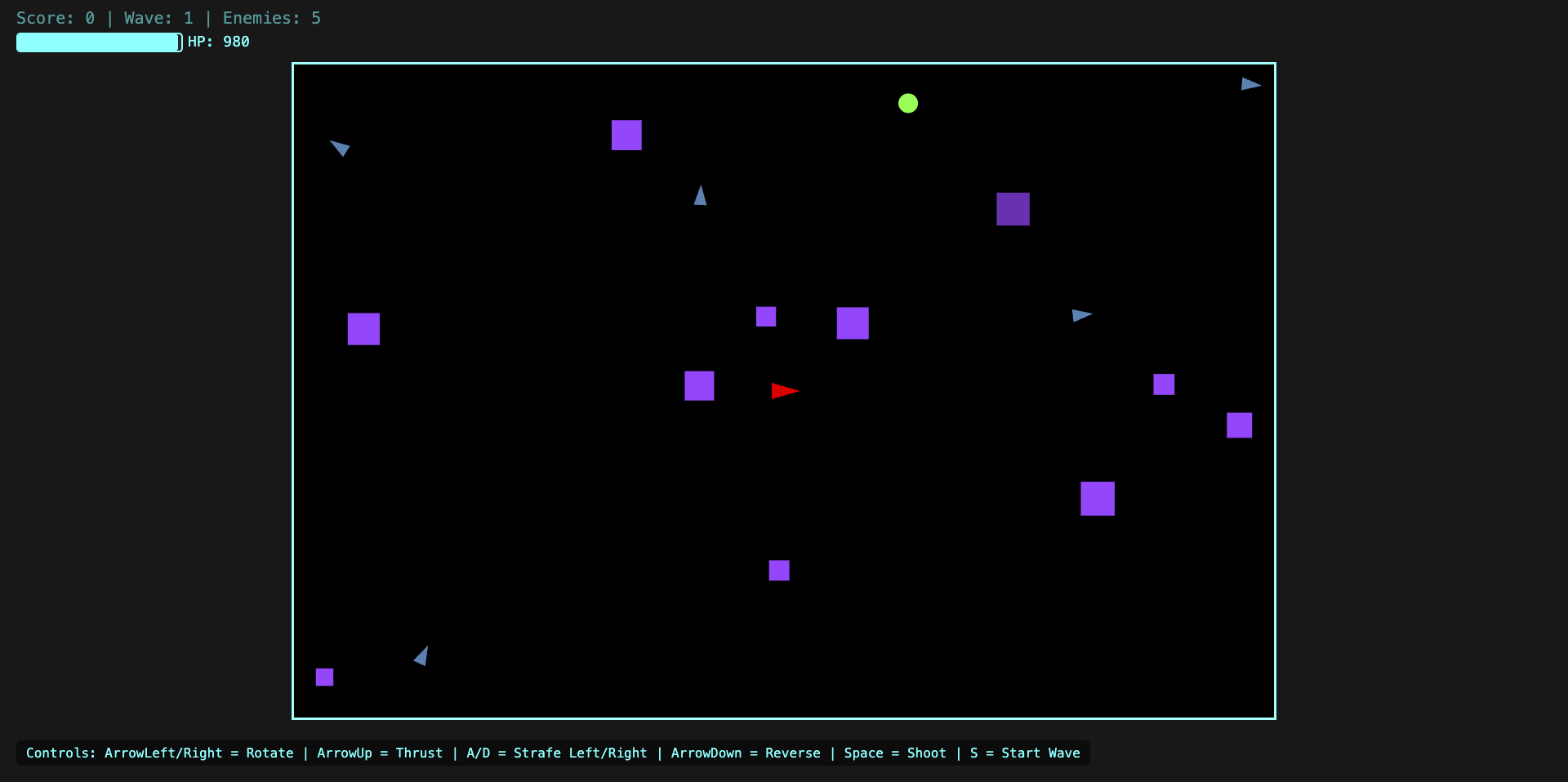 Project: Asteroid Blues: Shooting Rocks and Stress-Testing My Brain