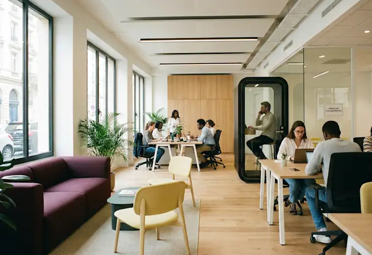 Consulting-landscape-consultant internal comms - co working space