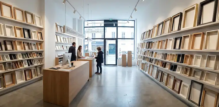 Retail-landscape-frame-inside store