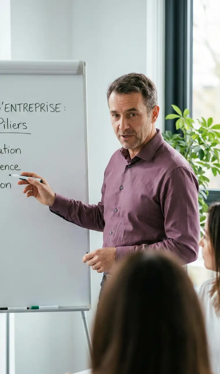 Consulting-portrait-consultant whiteboard