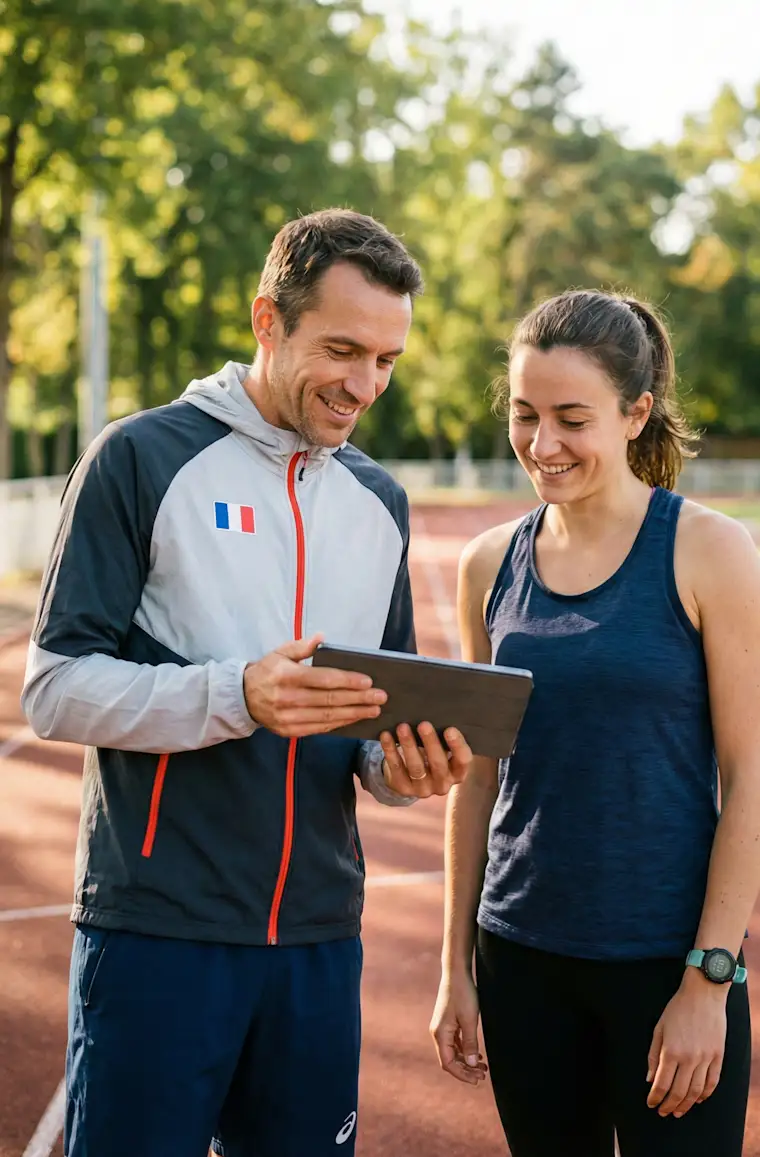 Beauty Wellbeing And Sport - Portrait - Sports Coach - French Running Coach