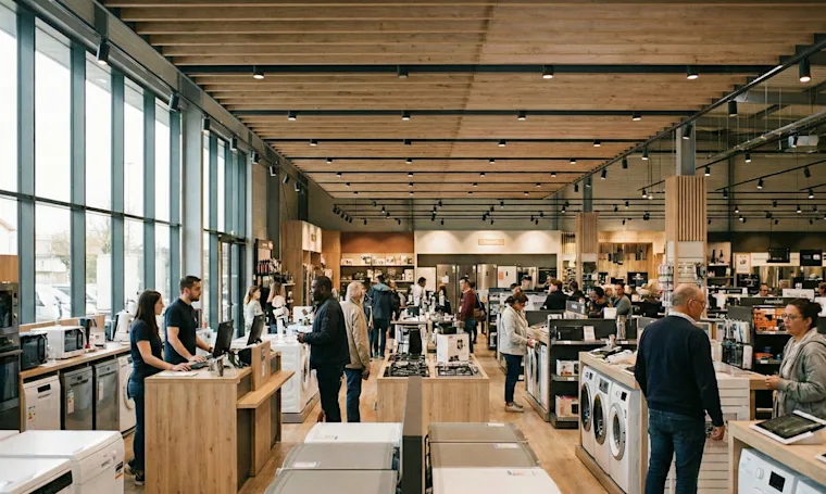 Deco & House-landscape-electronic appliances-inside store