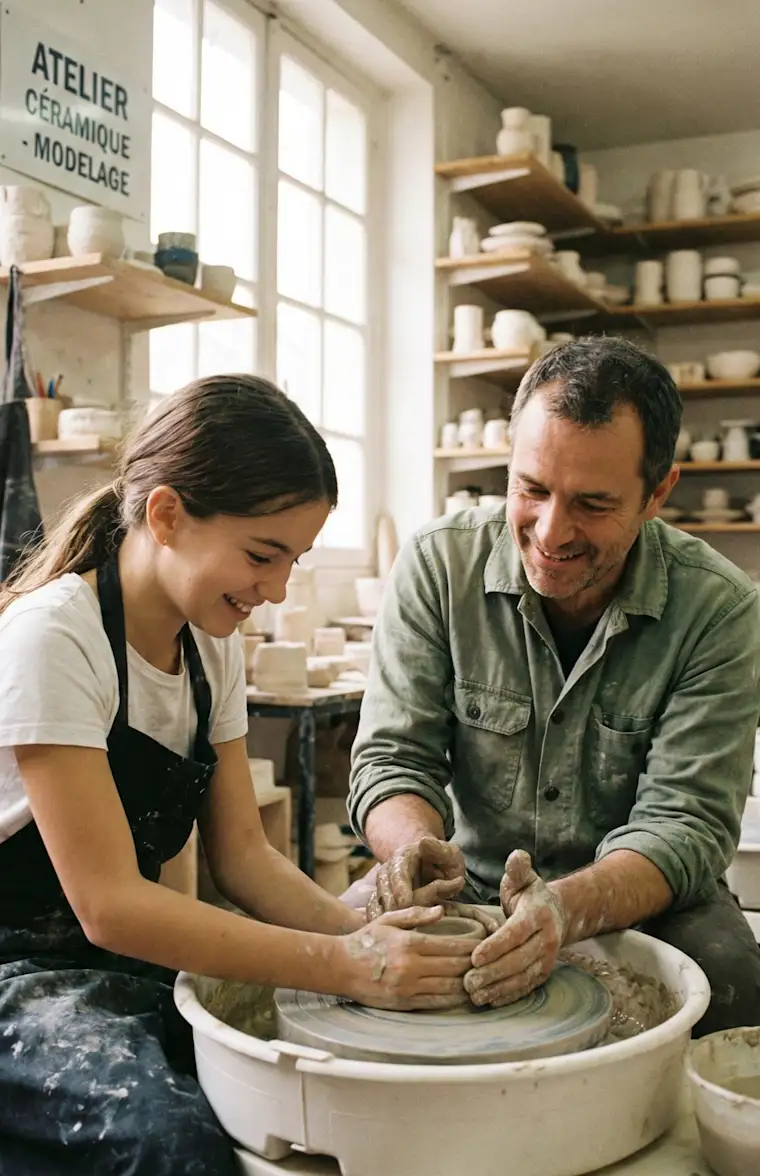 Arts Entertainment-portrait-arts teacher- pottery