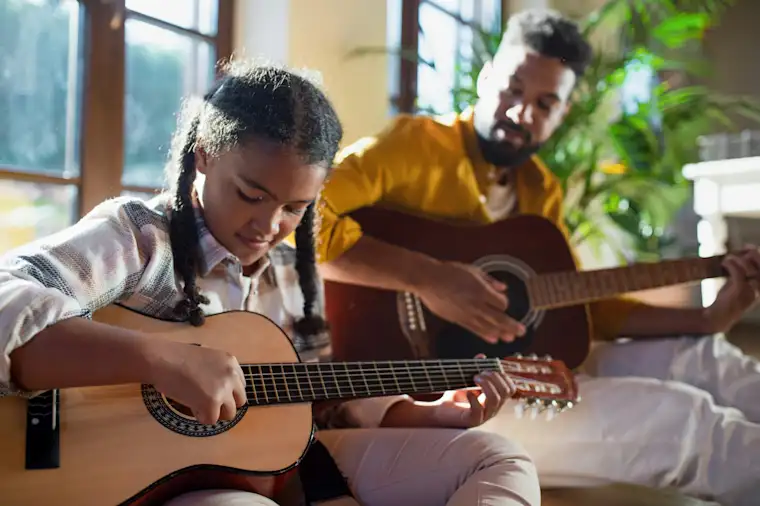 Arts Entertainment-landscape-music teacher- teaching guitare