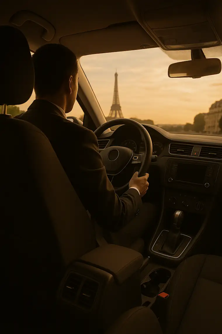 [FR] VTC driver - in car