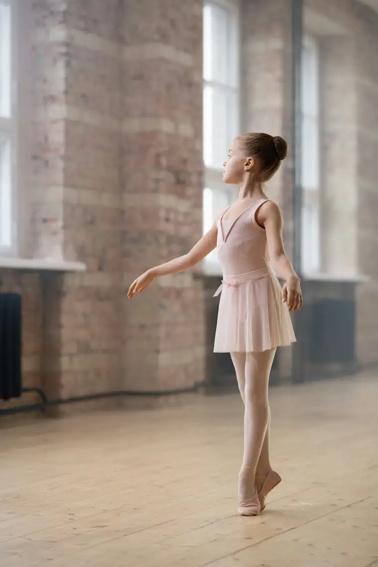 Arts Entertainment-portrait-dance school- young ballerina