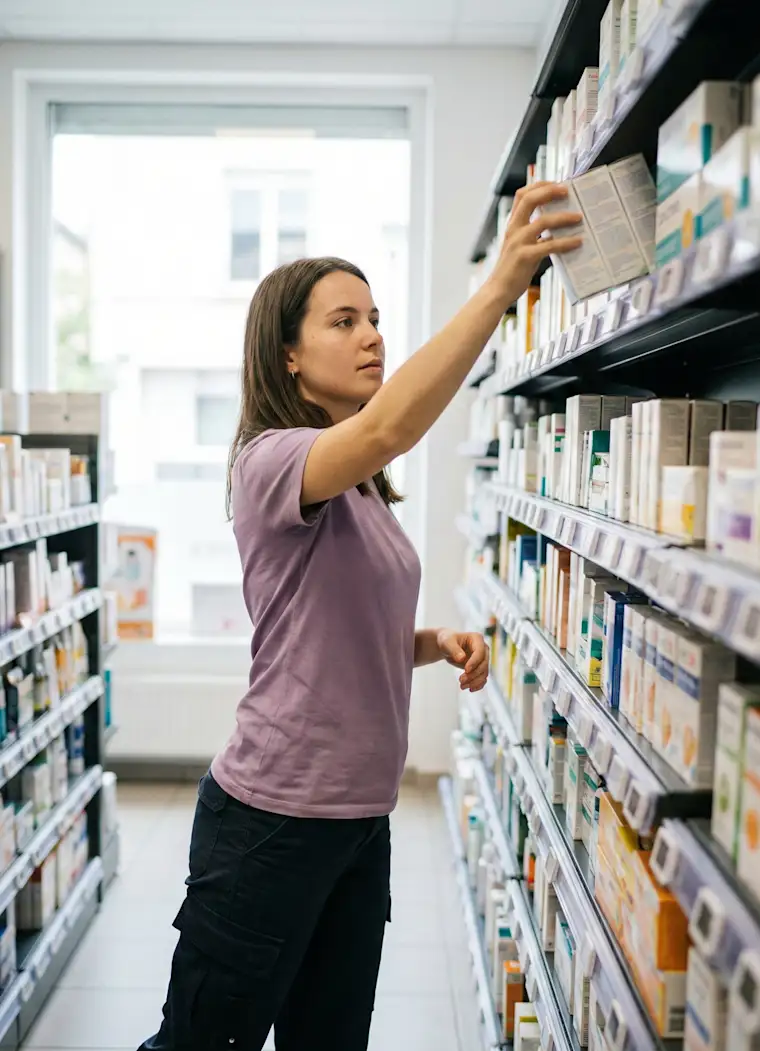 Health-portrait-parapharmacy-employee