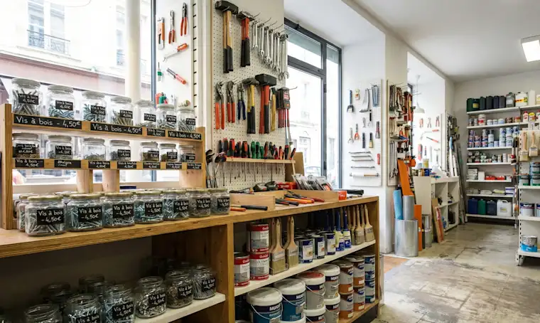 Retail-landscape-hardware-inside store