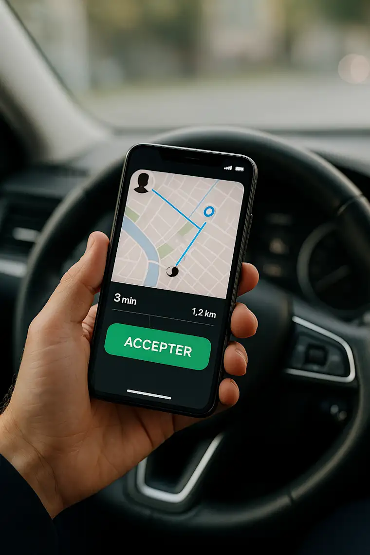 VTC - Phone - Accept request