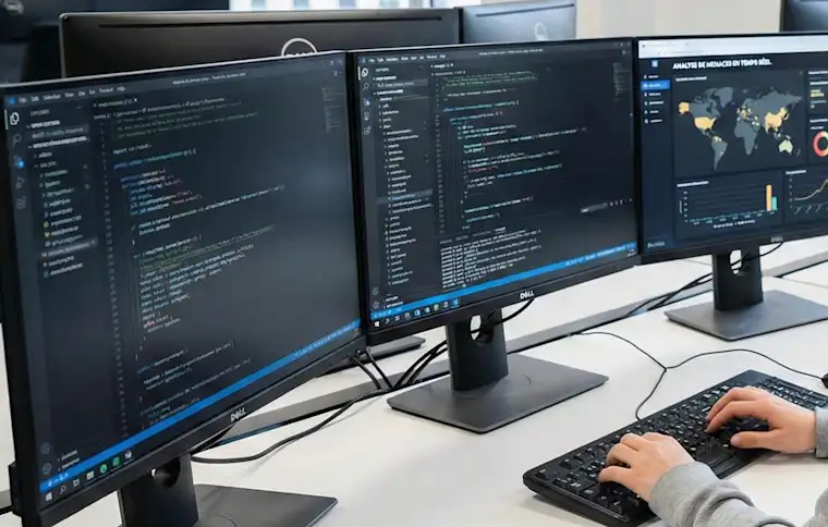 Tech&Digital-landscape-IT Security-close up screen