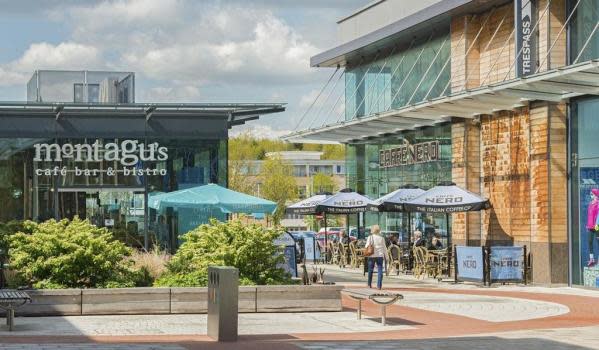 Whiteley shopping centre in Fareham