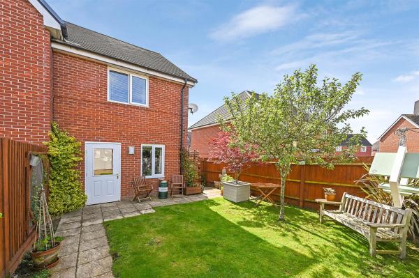 Two-bed semi, Andover, £275,000